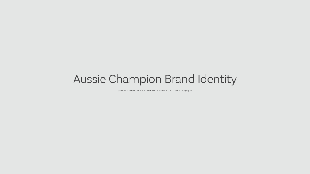 An Australian brand with backbone: The strategy, name and identity that gave a homegrown pet food brand a confident shelf presence.