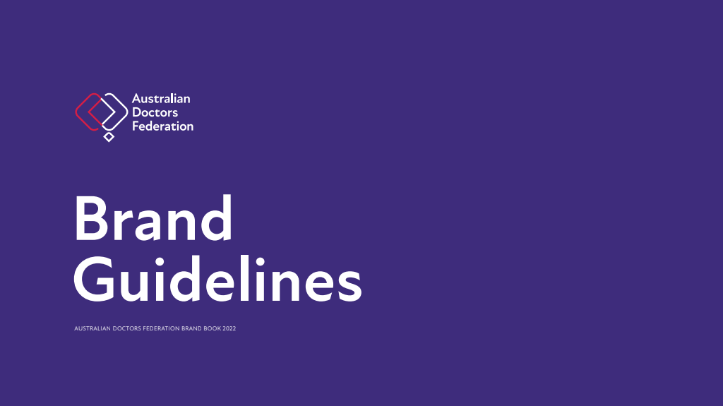 The ADF brand system: The rebranded identity behind the federation.