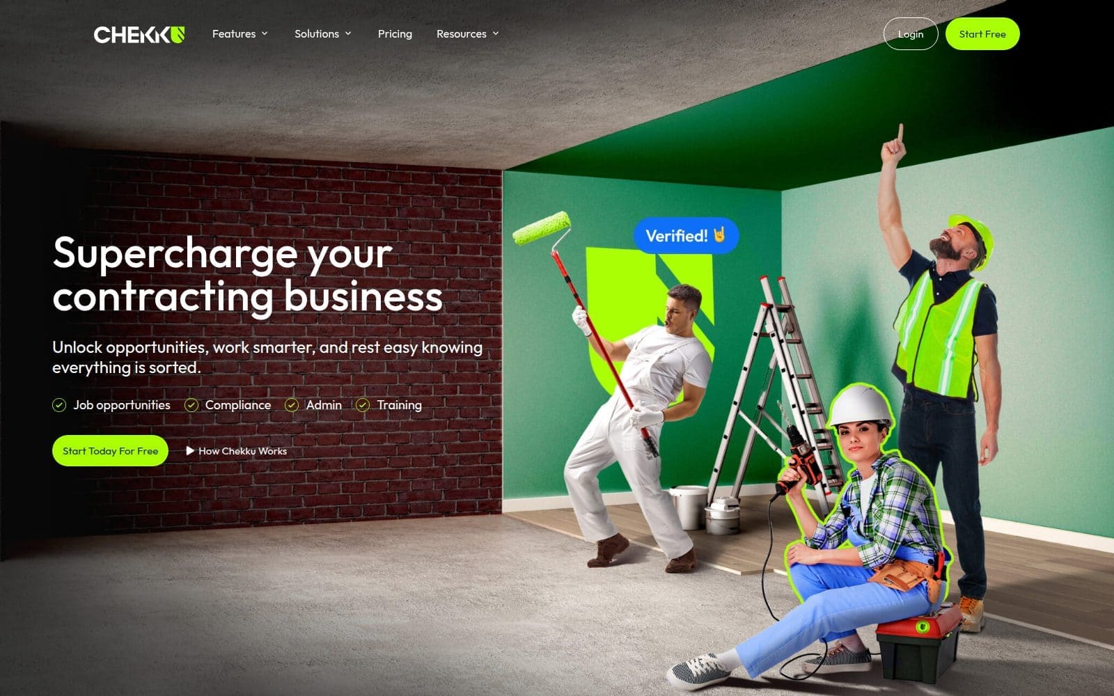 Chekku, live: The back office for the trades, now in market.
