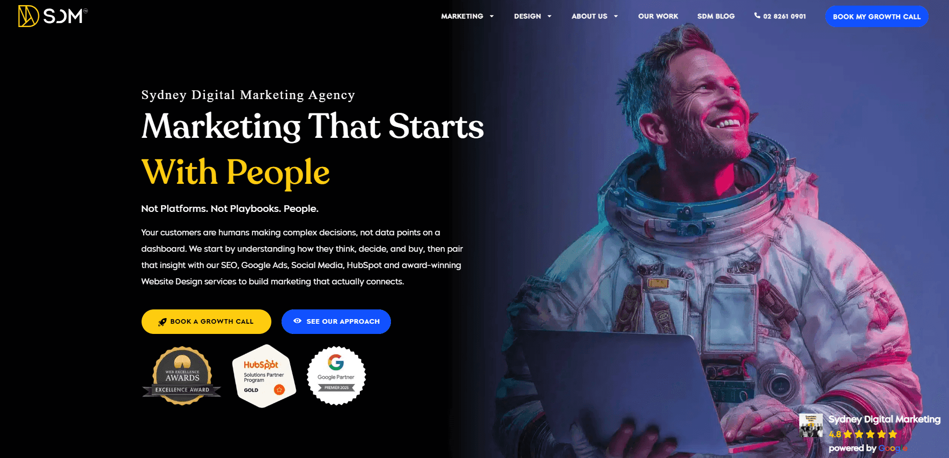 Sydney Digital Marketing: SDM identity, The Digital eXperiential Agency