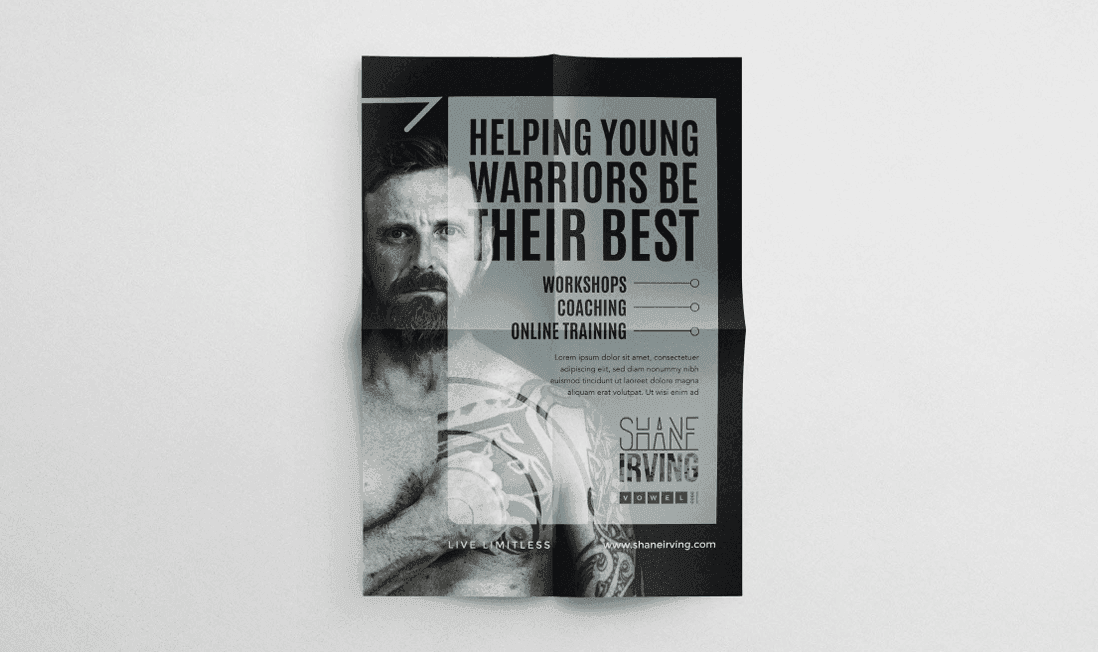 Shane Irving: Personal brand direction, Brand / identity asset