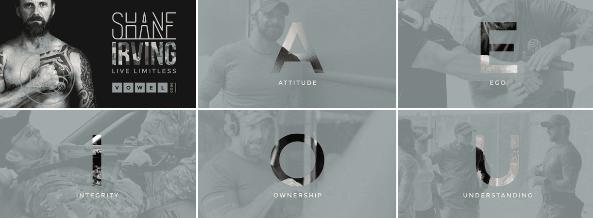 Shane Irving: Authority platform, Platform / site visual
