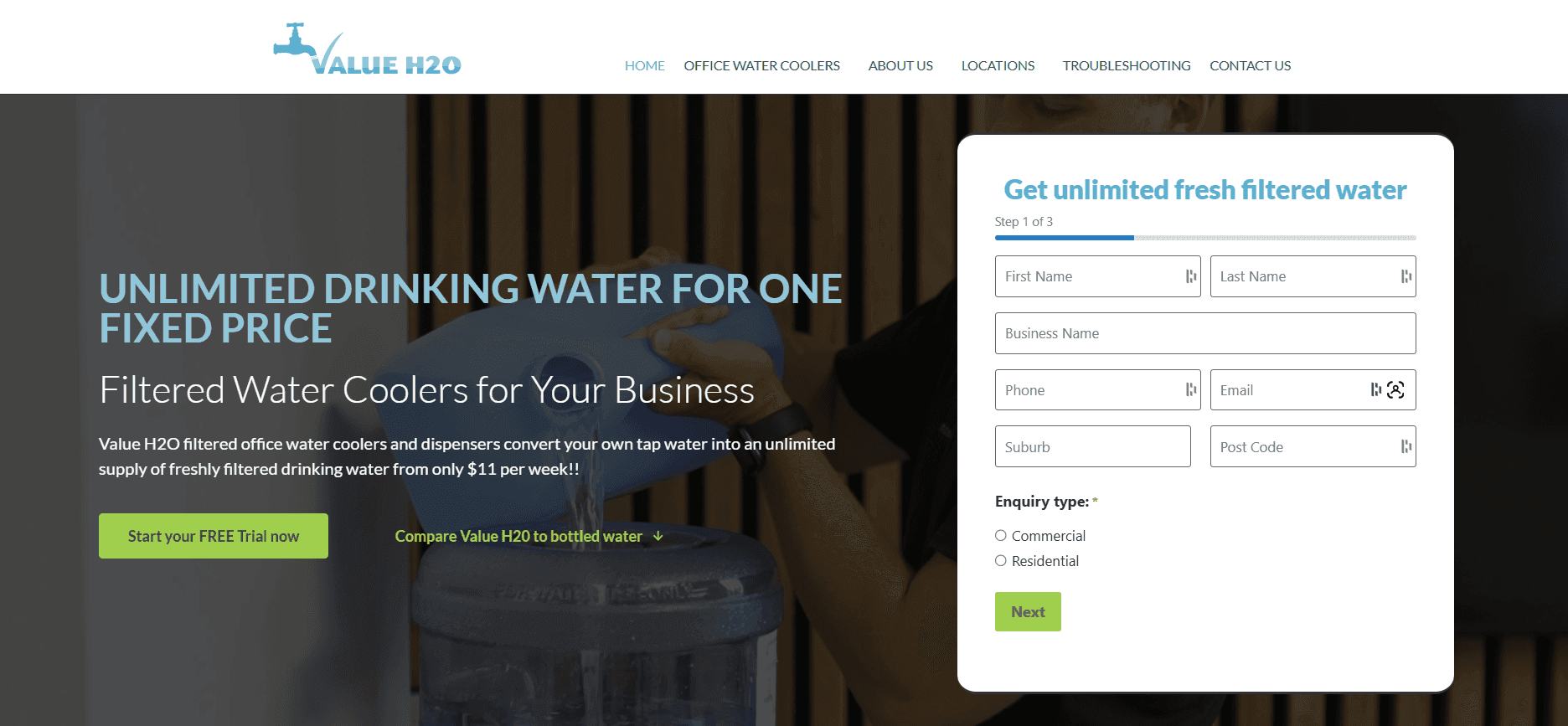 Value H₂O: Value H₂O brand, Customer-first repositioning